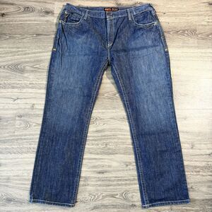 Ariat FR M5 Slim Straight HRC2 Denim Jeans Mens 44x34 Flame Resistant Work Pants